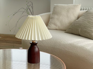 Cozy Wood Pleated Stage Stand 3D Model