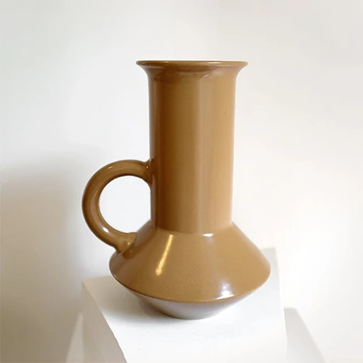 Ring Vase Brown 3D Model .c4d .max .obj .3ds .fbx .stl .blend 