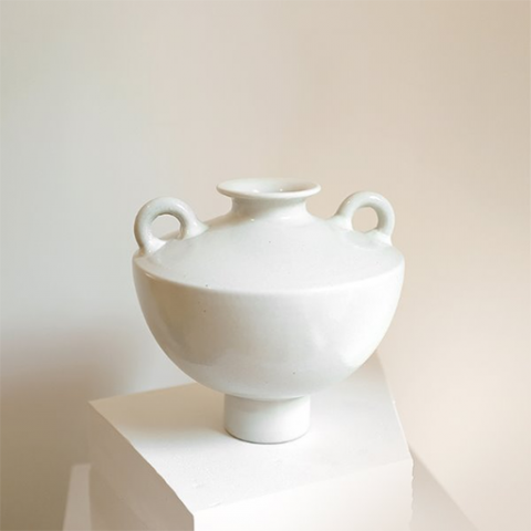 Ring Vase White 3D 모델 .c4d .max .obj .3ds .fbx .stl .blend 