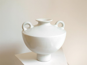 Ring Vase White 3D Model