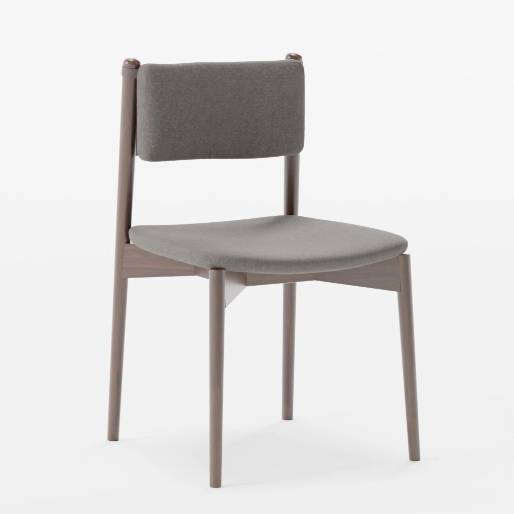 Aria chair cafe 3D Model .c4d .max .obj .3ds .fbx .stl .blend 
