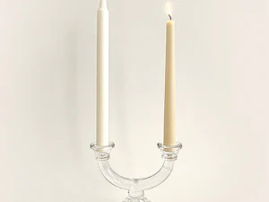 ラウンドキャンドルホルダー 3Dモデル