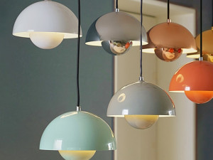 Mui 1 light pendant 3D Модель