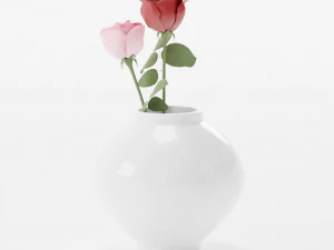 Rose Bouquet 2 3D Model
