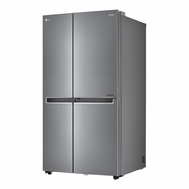 476L Integrated French Door Fridge 3D Model .c4d .max .obj .3ds .fbx .stl .blend 