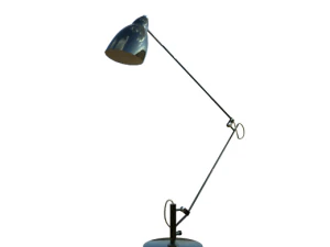 Square Newton Floor Lamp 3D Model