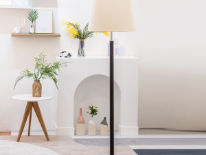 Birch Long Stand Modelo 3D