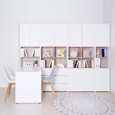 BC8922 Retro Bookshelf Cabinet 800 Modello 3D .c4d .max .obj .3ds .fbx .stl .blend 