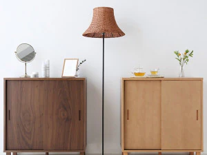 SHOLID Sliding 2-Door Storage Cabinet Solid 3D Model