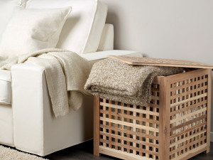 HOL Hall Wood Sofa Side Table 3D Model