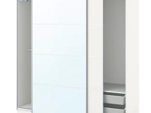 Auli mehamn pair of sliding doors Modelo 3D