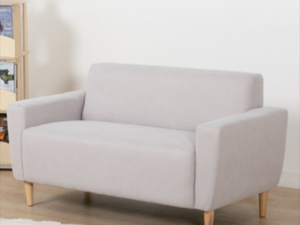 Latte 2 seater fabric sofa 3D Models