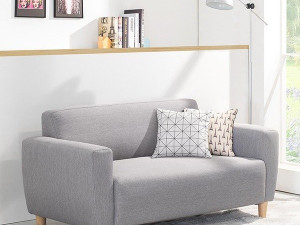 Latte 2 seater fabric sofa 3D Модель