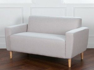 Latte 2 seater fabric sofa 3D Модель