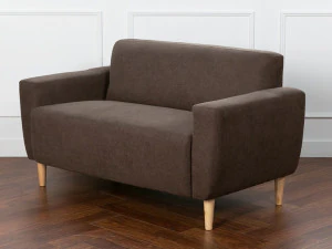 Latte 2 seater fabric sofa 3D Model