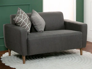 Latte 2 seater fabric sofa 3D Model