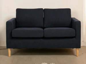 Cafe 2 person fabric sofa 3D Model