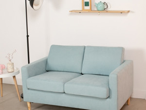 Cafe 2 person fabric sofa 3D 模型