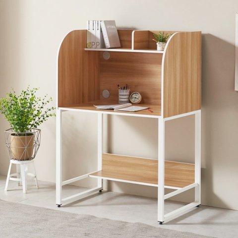 Steel Reading Room Desk Wide 900 3D Model .c4d .max .obj .3ds .fbx .stl .blend 