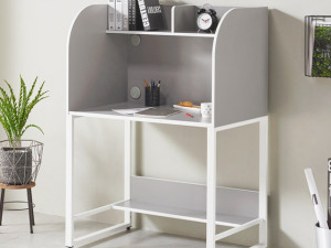 Steel Reading Room Desk Wide 900 3D Model