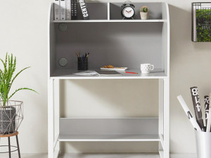 Steel Reading Room Desk Wide 900 3D Model