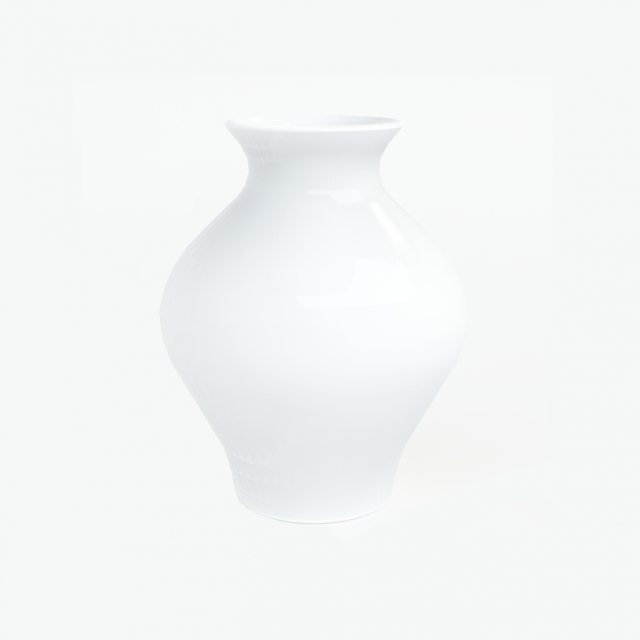 WHITE VASE 3D Model .c4d .max .obj .3ds .fbx .stl .blend 