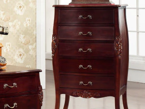 Gaveta de armazenamento antiga Bombay de 5 n&iacute;veis Modelo 3D