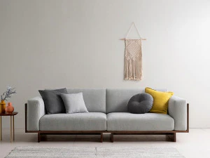 Alto 35 Louvre Fabric Sofa 3D Model