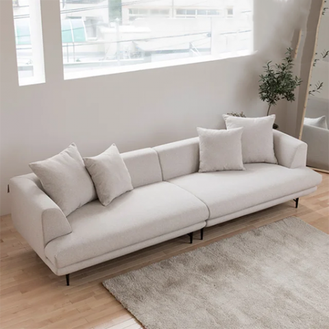 DK080 4-seater sofa Model 3D .c4d .max .obj .3ds .fbx .stl .blend 