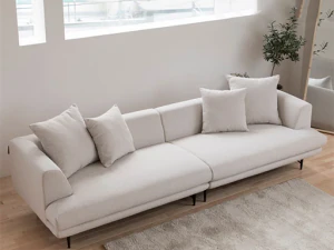 DK080 4-seater sofa 3D Model