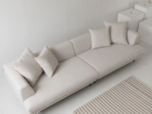 DK080 4-seater sofa 3D Model