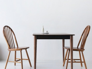 ANDRA wooden chair Acacia Natural 3D Model