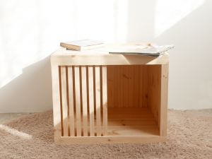 Wood dog house box type A 3D Модель