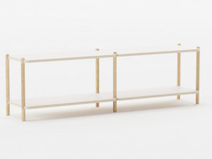 Pin Shelves 1x2 3D Models
