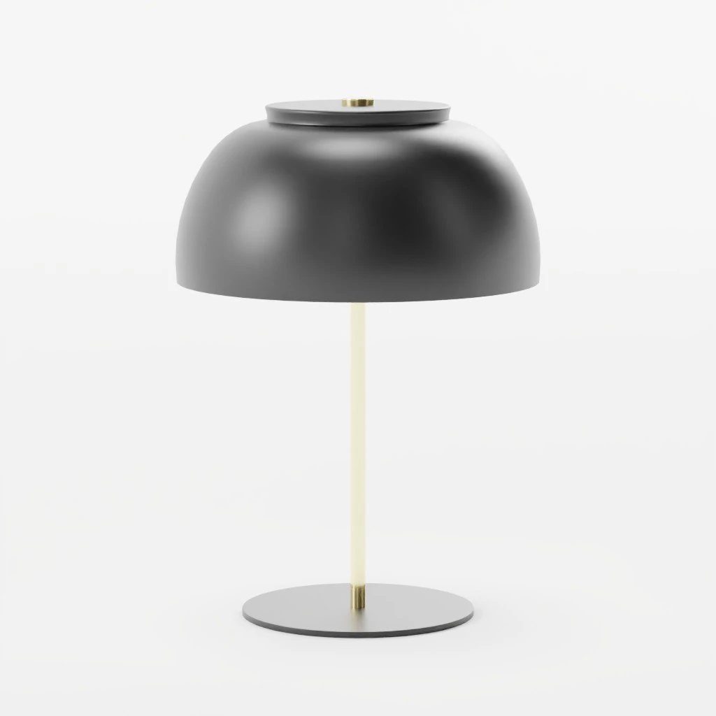 Lamp Lumir Round 3D Model .c4d .max .obj .3ds .fbx .stl .blend