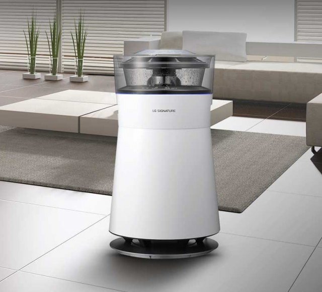 LG Signature Hybrid Air Purifier Model 3D .c4d .max .obj .3ds .fbx .stl .blend 