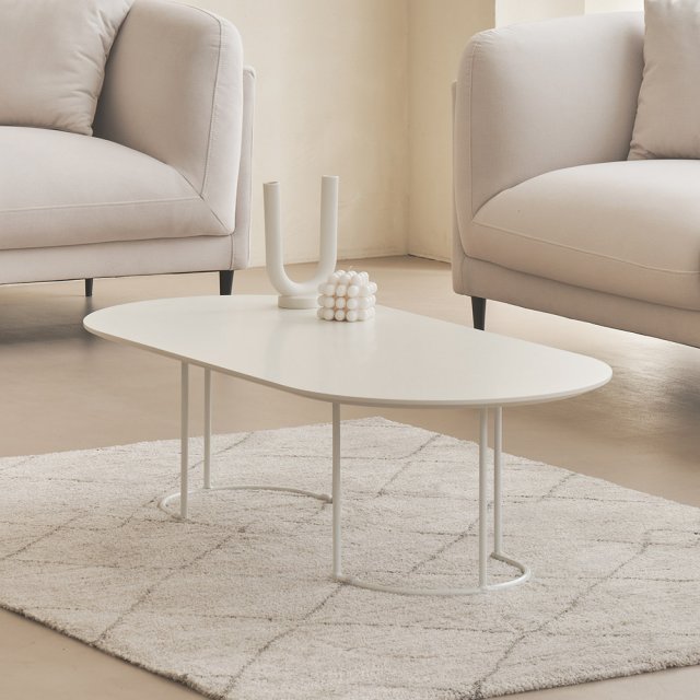 Flat Living Oval Sofa Living Room Table 1200 3D मॉडल .c4d .max .obj .3ds .fbx .stl .blend 