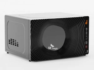 アート家具デジタル電子レンジ 3Dモデル