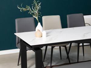 Luce 6 seat 12T ceramic dining table Model 3D