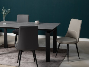Luce 6 seat 12T ceramic dining table Model 3D
