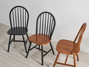 Sweet Wood Cafe Dining Chair GMF001 Modelo 3D