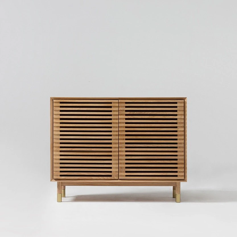 MOS unit 3 white oak cabinet 3D Model .c4d .max .obj .3ds .fbx .stl .blend