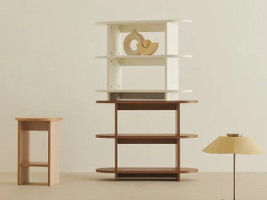 Mellow Bookcase 3D Model
