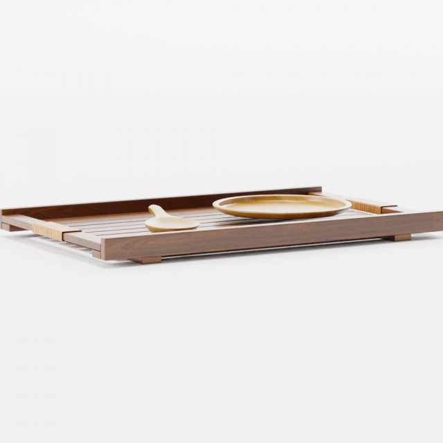 Tray set Model 3D .c4d .max .obj .3ds .fbx .stl .blend