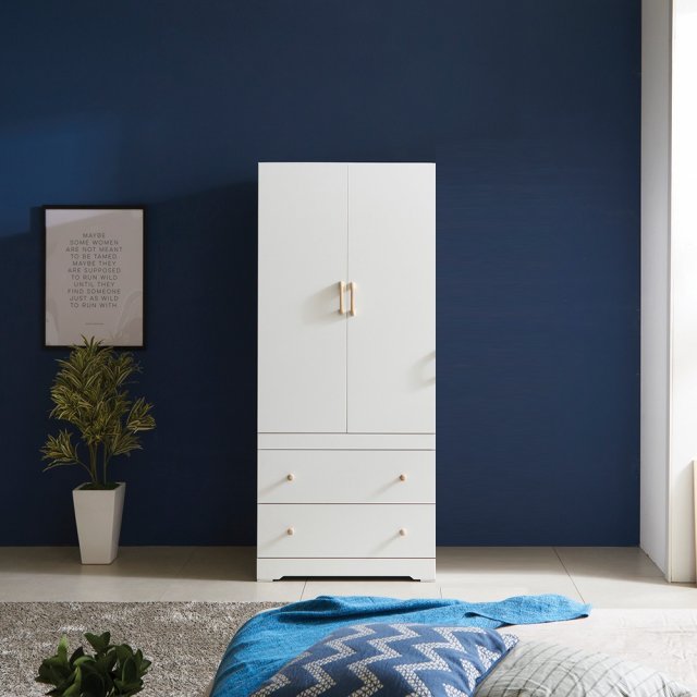 Ease 800 Two Drawer Wardrobe Modelo 3D .c4d .max .obj .3ds .fbx .stl .blend 