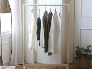 Solid Wood Modern Hanger 800 3D Model
