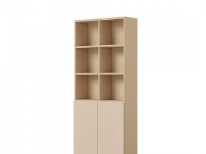 Tio lattice bookshelf storage type 5 steps 3D मॉडल
