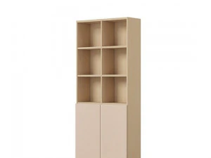 Tio lattice bookshelf storage type 5 steps 3D Model