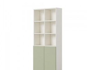 Tio lattice bookshelf storage type 5 steps 3D मॉडल