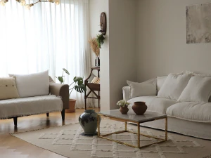 Диванний столик Witney Ceramic Gold Silver для вітальні 3D Модель